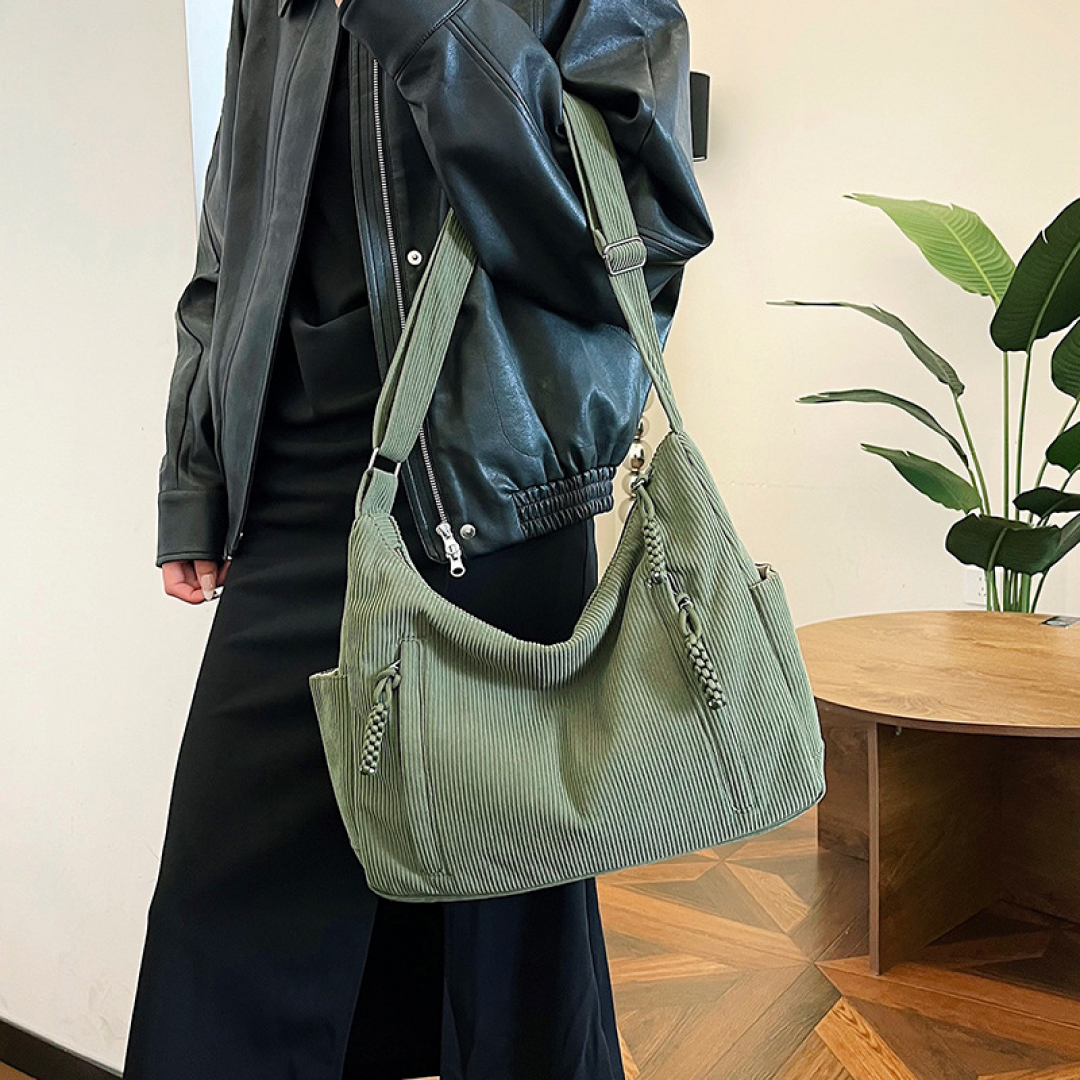 Soft casual hobo bag with adjustable strap
