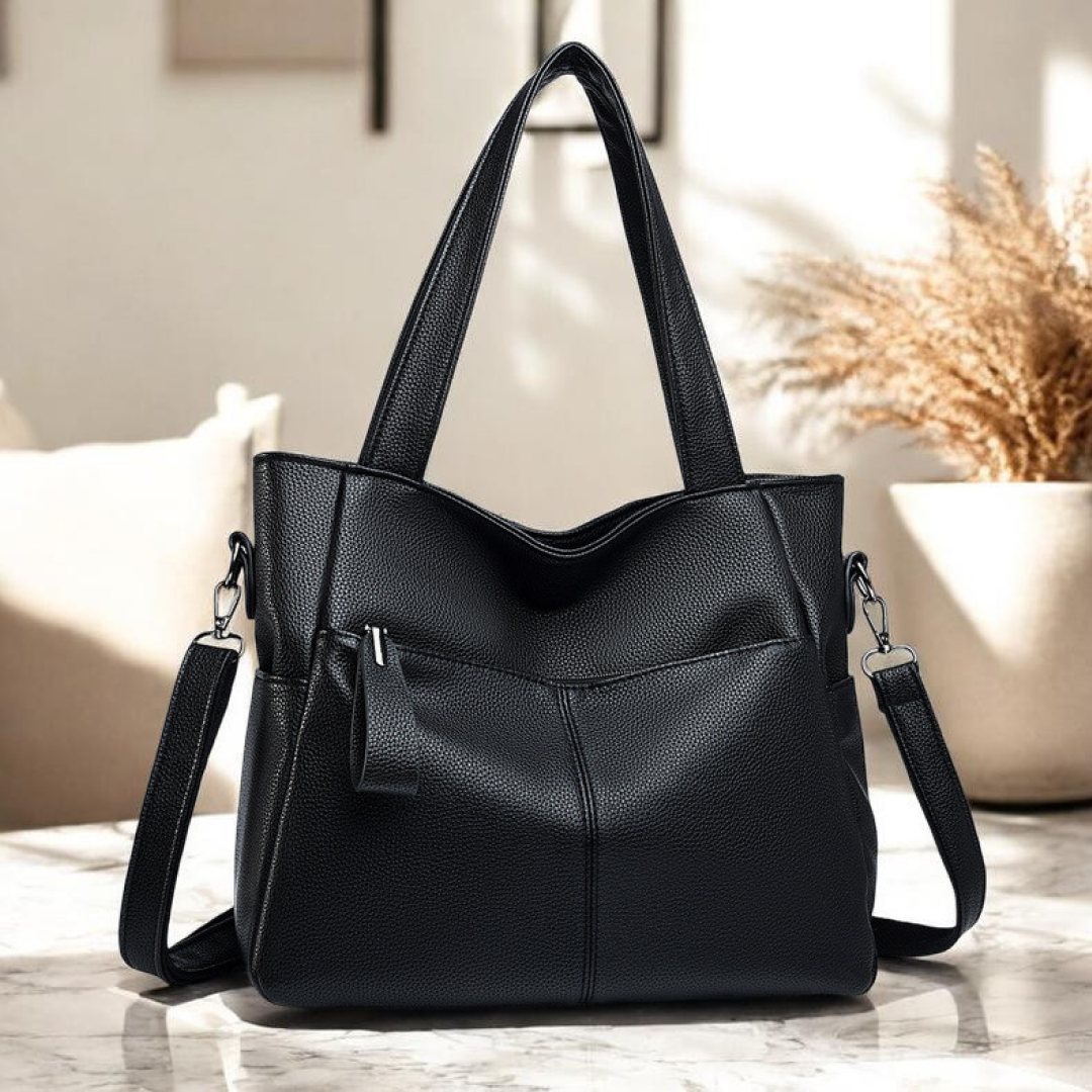 Large Capacity Shoulder Bag for Women – Office Tote Bag with Multiple Compartments
