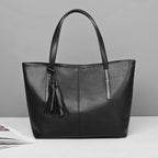 Classic Black Everyday Tote
