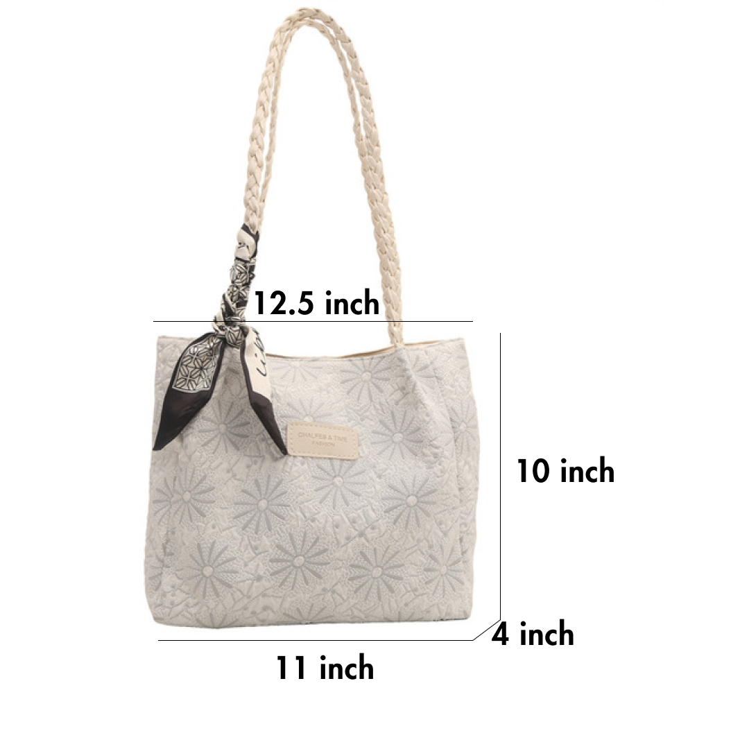 Daisy Charm Tote