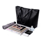 Classic Black Everyday Tote