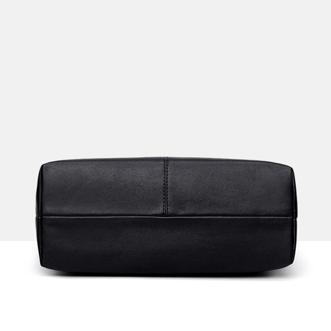 Classic Black Everyday Tote