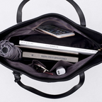 Classic Black Everyday Tote