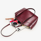 Structured PU Leather Tote – Elegant Shape, Everyday Ease