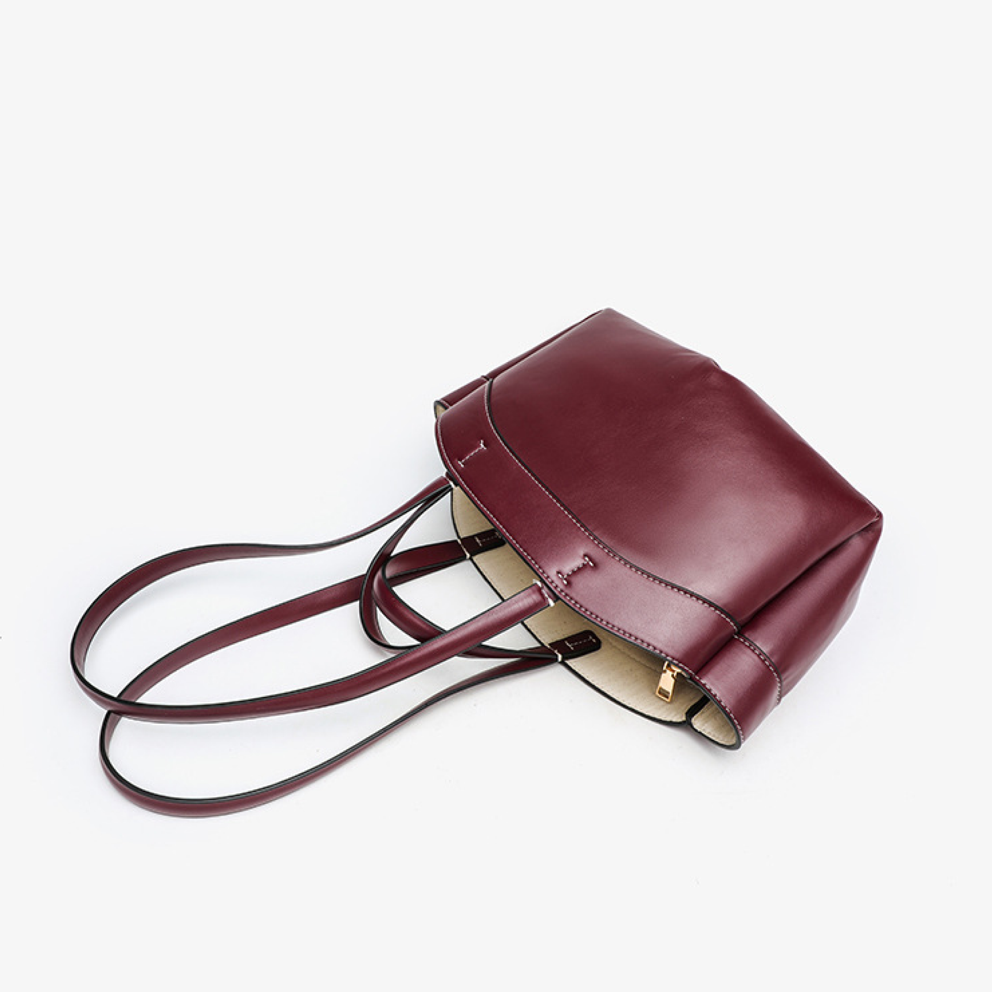 Structured PU Leather Tote – Elegant Shape, Everyday Ease