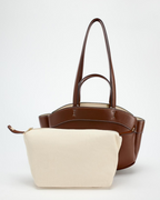 Structured PU Leather Tote – Elegant Shape, Everyday Ease