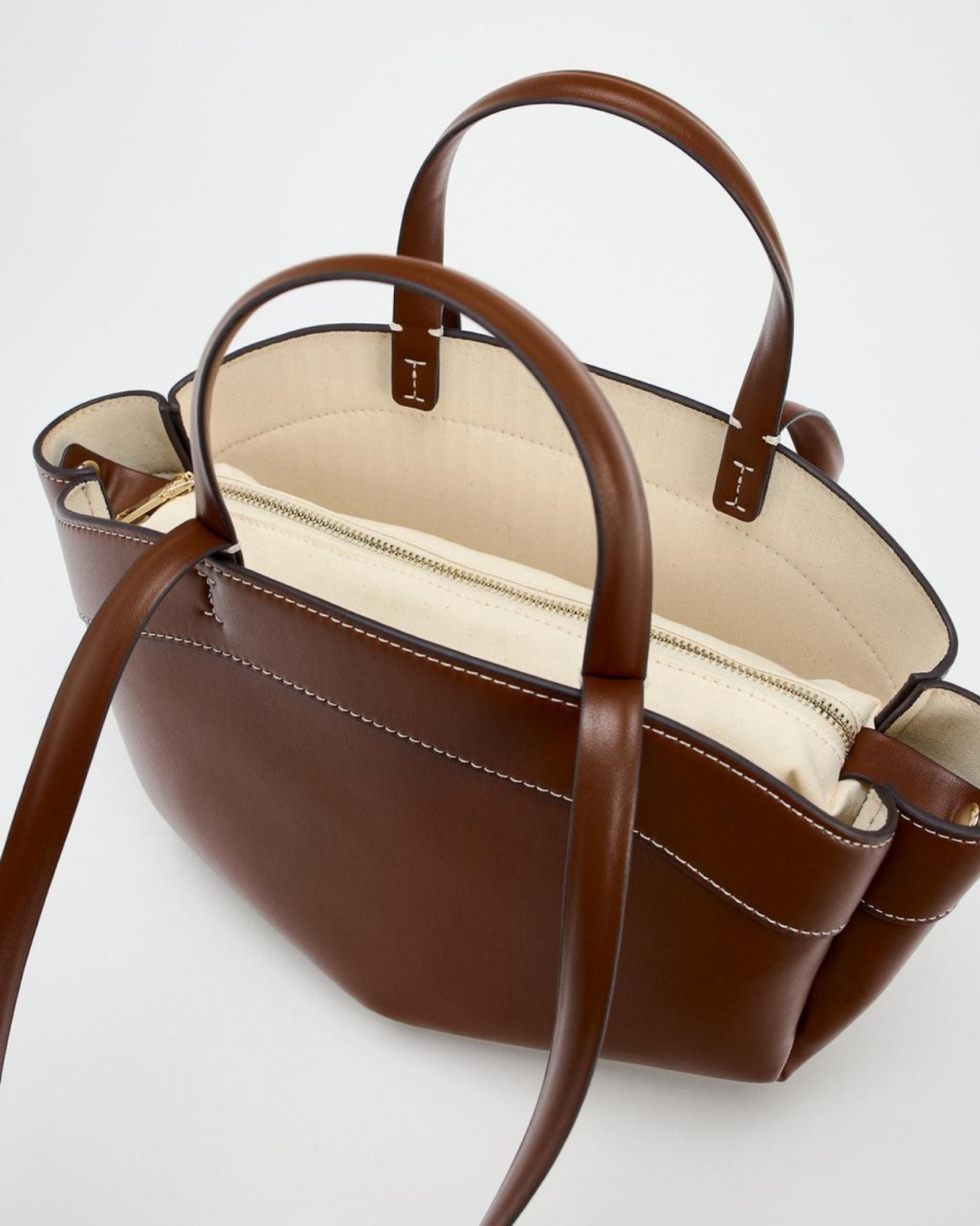 Structured PU Leather Tote – Elegant Shape, Everyday Ease