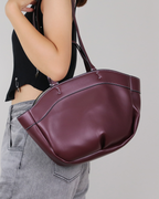 Structured PU Leather Tote – Elegant Shape, Everyday Ease