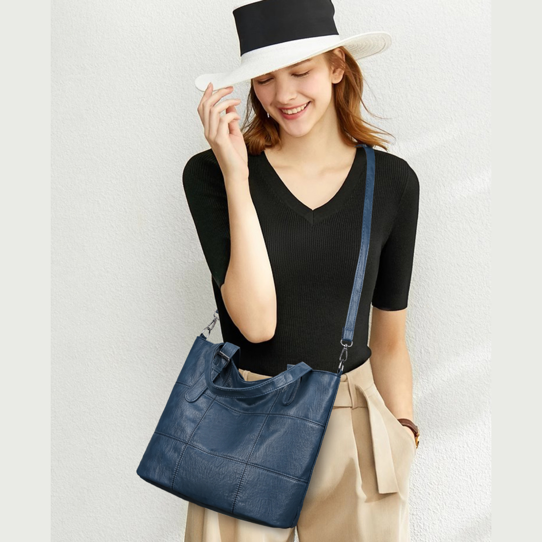 livoree Everyday Carry-All Tote – Large Capacity PU Shoulder Bag