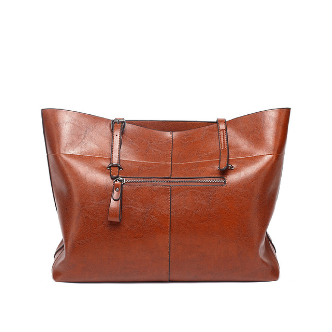 Classic Elegant PU Leather Tote Bag – Spacious, Stylish & Durable