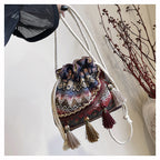 livoree Boho Tassel Pouch