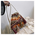 livoree Boho Tassel Pouch