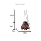 livoree Boho Tassel Pouch