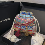 livoree Boho Tassel Pouch